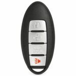 Aftermarket Replacement 2008-2015 Nissan Armada Key Fob – FCC: CWTWBU624 – PN: 285E3-ZQ31A – 4 Button