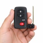 Aftermarket Replacement 2010-2015 Toyota Prius Key Fob – FCC: HYQ14ACX – PN: 89904-47150 – 4 Button
