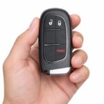 Aftermarket Replacement 2014-2022 Jeep Cherokee Key Fob – FCC: GQ4-54T – PN: 68105087AG – 3 Button