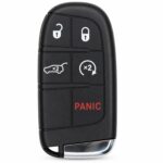Aftermarket Replacement 2014-2023 Chrysler 300 Key Fob – FCC: M3N-40821302 – PN: 68143505 – 4 Button – 5-Pack