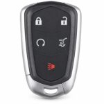 Aftermarket Replacement 2015-2016 Cadillac SRX Key Fob – FCC: HYQ2AB – PN: 13598528 – 5 Button – 3-Pack