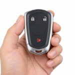 Aftermarket Replacement 2015-2016 Cadillac SRX Key Fob – FCC: HYQ2AB – PN: 13580797 – 3 Button – 3-Pack