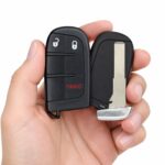 Aftermarket Replacement 2015-2020 Fiat 500L Key Fob – FCC: M3N-40821302 – PN: 6MP33DX9AA – 4 Button