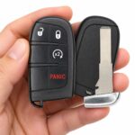 Aftermarket Replacement 2015-2023 Jeep Renegade Key Fob – FCC: M3N-40821302 – PN: 735636994 – 4 Button