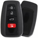 Aftermarket Replacement 2019-2020 Toyota Avalon Key Fob – FCC: HYQ14FBE-0410 – PN: 8990H07010 – 4 Button