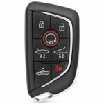 Aftermarket Replacement 2020-2021 Chevrolet Corvette Key Fob – FCC: YG0G20TB1 – PN: 13538856 – 6 Button