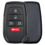 Aftermarket Replacement 2021-2023 Toyota RAV4 Prime Key Fob – FCC: HYQ14FBX – PN: 8990H42380 – 5 Button