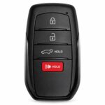 Aftermarket Replacement 2022-2024 Toyota Corolla Cross Key Fob – FCC: HYQ14FBW – PN: 8990H0A020 – 4 Button