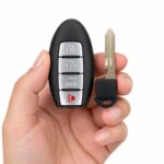 Aftermarket Replacement Key Fob – FCC: CWTWB1U840 – PN: 285E33SG0D – 4 Button – 4-Pack