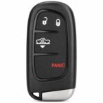 Aftermarket Replacement Key Fob – FCC: GQ4-54T – PN: 68159656AG – 4 Button