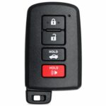 Aftermarket Replacement Key Fob – FCC: HYQ14FBA – PN: 89904-06140 – 4 Button