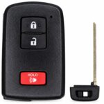 Aftermarket Replacement Key Fob – FCC: HYQ14FBA – PN: 89904-52290 – 3 Button