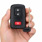 Aftermarket Replacement Key Fob – FCC: HYQ14FBA – PN: 89904-52290 – 3 Button