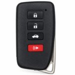 Aftermarket Replacement Key Fob – FCC: HYQ14FBA – PN: 89904-53651 – 4 Button
