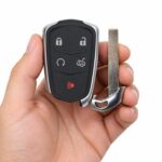 Aftermarket Replacement Key Fob – FCC: HYQ2AB – PN: 13598537 – 5 Button