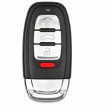 Aftermarket Replacement Key Fob – FCC: IYZFBSB802 – PN: 8T0959754G – 4 Button – 2-Pack