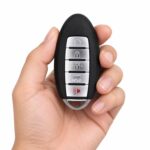 Aftermarket Replacement Key Fob – FCC: KR5S180144014 – PN: 285E34RA0B – 5 Button – 5-Pack