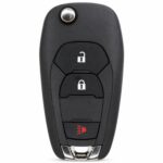 Aftermarket Replacement Key Fob – FCC: LXP-T003 – PN: 13522783 – 3 Button