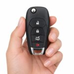 Aftermarket Replacement Key Fob – FCC: LXP-T003 – PN: 13588756 – 4 Button