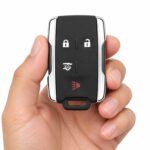 Aftermarket Replacement Key Fob – FCC: M3N-32337100 – PN: 13577761 – 4 Button