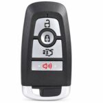 Aftermarket Replacement Key Fob – FCC: M3N-A2C93142300 – PN: 164R8150 – 4 Button – 3-Pack