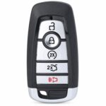 Aftermarket Replacement Key Fob – FCC: M3N-A2C93142600 – PN: 164R8149 – 5 Button – 3-Pack