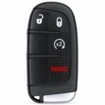 Aftermarket Replacement Key Fob – FCC: M3N40821302 – PN: 68066350AD – 4 Button