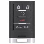 Aftermarket Replacement Key Fob – FCC: NBG009768T – PN: 22856930 – 5 Button