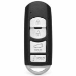 Aftermarket Replacement Key Fob – FCC: WAZSKE13D02 – PN: TK52675DY – 4 Button