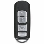 Aftermarket Replacement Key Fob – FCC: WAZX1T763SKE11A04 – PN: TEY1-67-5RY – 4 Button