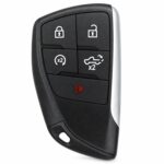 Aftermarket Replacement Key Fob – FCC: YG0G21TB2 – PN: 13548437 – 5 Button