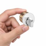 Aftermarket Thumb Turn Mortise Cylinder 1″ 26D Satin Chrome Finish