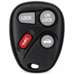 Replacement 1997-1999 Oldsmobile Intrigue Key Fob – PN: 10246215 – 4 Button