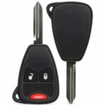 Replacement 2005 Dodge Caravan Key Fob – FCC: M3N5WY72XX – PN: 05183683, 05183683AA – 3 Button