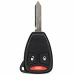 Replacement 2005 Dodge Dakota Key Fob – FCC: KOBDT04A – PN: 05183348AA – 3 Button