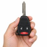 Replacement 2005 Dodge Dakota Key Fob – FCC: KOBDT04A – PN: 05183348AA – 3 Button