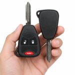 Replacement 2006 Dodge Caravan Key Fob – FCC: M3N5WY72XX – PN: 05183683 – 3 Button