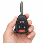 Replacement 2007 Chrysler Aspen Key Fob – FCC: KOBDT04A – PN: 05179514AA – 4 Button