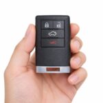 Replacement 2008 Cadillac DTS Key Fob – FCC: OUC6000066 – PN: 22889450, 22889449 – 4 Button