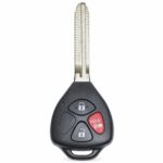 Replacement 2009-2016 Toyota Venza Key Fob – FCC: GQ4-29T – PN: 89070-02640 – 3 Button