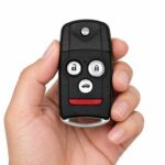 Replacement 2009 Acura TSX Key Fob – FCC: MLBHLIK-1T, MLBHLIK1T – PN: 35113-TK4-A00 – 4 Button