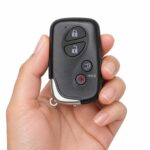 Replacement 2009 Lexus LX570 Key Fob – FCC: HYQ14AEM, HYQ14AAB – PN: 89904-60061, 89904-60A00 – 4 Button