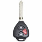 Replacement 2009 Toyota Venza Key Fob – FCC: GQ4-29T – PN: 89070-02640 – 3 Button