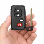 Replacement 2011-2013 Toyota Corolla Key Fob – FCC: HYQ14AAB – PN: 89904-06131, 89904-06130, 89904-06070 – 4 Butt