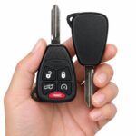 Replacement 2011-2014 Chrysler 200 Key Fob – FCC: OHT692427AA, OHT692713AA, KOBDT04A – PN: 68029834, 68003389 – 5