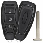 Replacement 2011-2019 Ford Fiesta Key Fob – FCC: KR55WK48801, 164-R8048, KR5876268 – PN: 164-R8048 – 3 Button