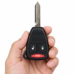 Replacement 2011 Dodge Caliber Key Fob – FCC: KOBDT04A – PN: 05183348AA – 3 Button