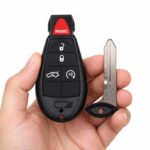 Replacement 2011 Dodge Challenger Key Fob – FCC: IYZ-C01C – PN: 68058348 – 5 Button
