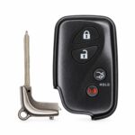 Replacement 2011 Lexus LS460 Key Fob – FCC: HYQ14ACX – PN: 89904-50F90, 89904-75030 – 4 Button