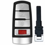 Replacement 2011 Volkswagen Passat Key Fob – FCC: NBG009066T – PN: 3C0 959 752, HLO 3C0 959 752 BB – 4 Button